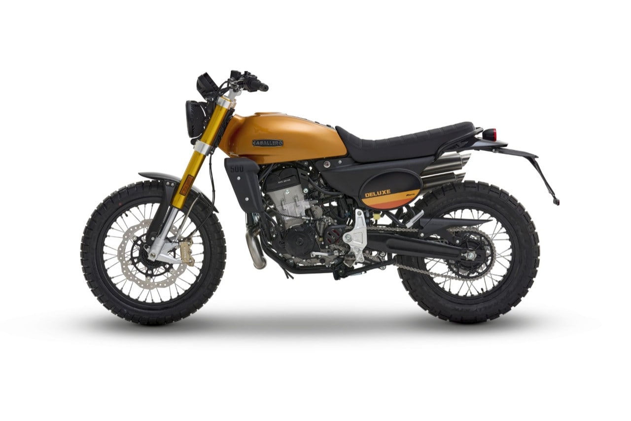 Fantic Caballero 500: più potente e leggero col motore Minarelli